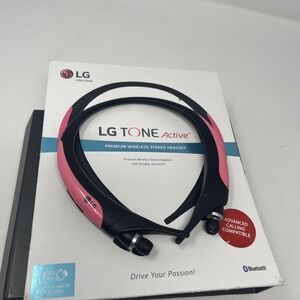 LG Tone Premium Active Wireless Stereo Pink Headset (HBS-850) Tested